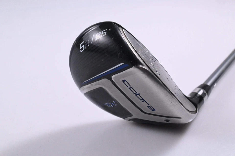 Cobra Max #5 Hybrid / 25 Degree / Regular Flex Matrix OZIK MFS X4 White Tie 58 - Image 1 of 4