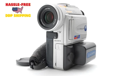 Tested [ MINT ] SONY Handycam DCR-PC100 Mini DV Camcorder Nightshot From JAPAN - Image 1 of 4