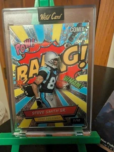 Steve Smith Sr /10 Rookies And Legends Wild Card Comix Baang  - Picture 1 of 1