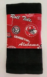 UNIVERSITY OF ALABAMA GOLF TOWEL 11” X 18” - Picture 1 of 2