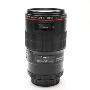 Canon EF 100mm F/2.8L MACRO IS USM (Canon EF mount) -Near Mint- #53 - Picture 1 of 12
