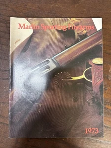 Vintage 1973 Marlin Sporting Firearms Hunting Outdoor Catalog Magazine Book - Picture 1 of 5