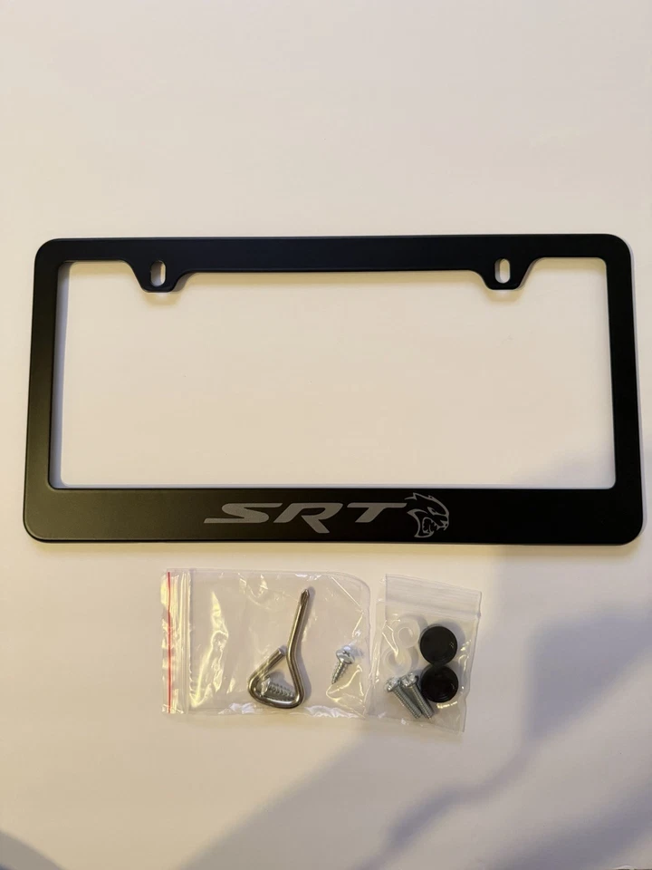marco matrícula Dodge SRT Foto 1 de 3