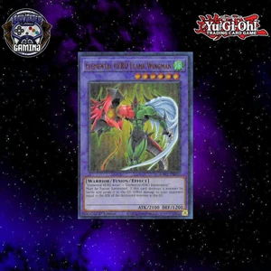 1ª Edición Ultra Raro Elemental HÉROE Flame Wingman HAC1-EN019 M/NM - Imagen 1 de 2