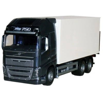 EMEK, VOLVO FH16 6x4 nero con cassone e sponda, 1/25,  EMEK89113 - Immagine 1 di 3