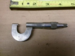 Vintage L. S. Starrett USA 0 - 1/2" Micrometer No 218 - Picture 1 of 8