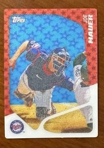 2010 Topps #T11 JOE MAUER 20/20 Lenticular Insert HOF - Minnesota Twins - Picture 1 of 2