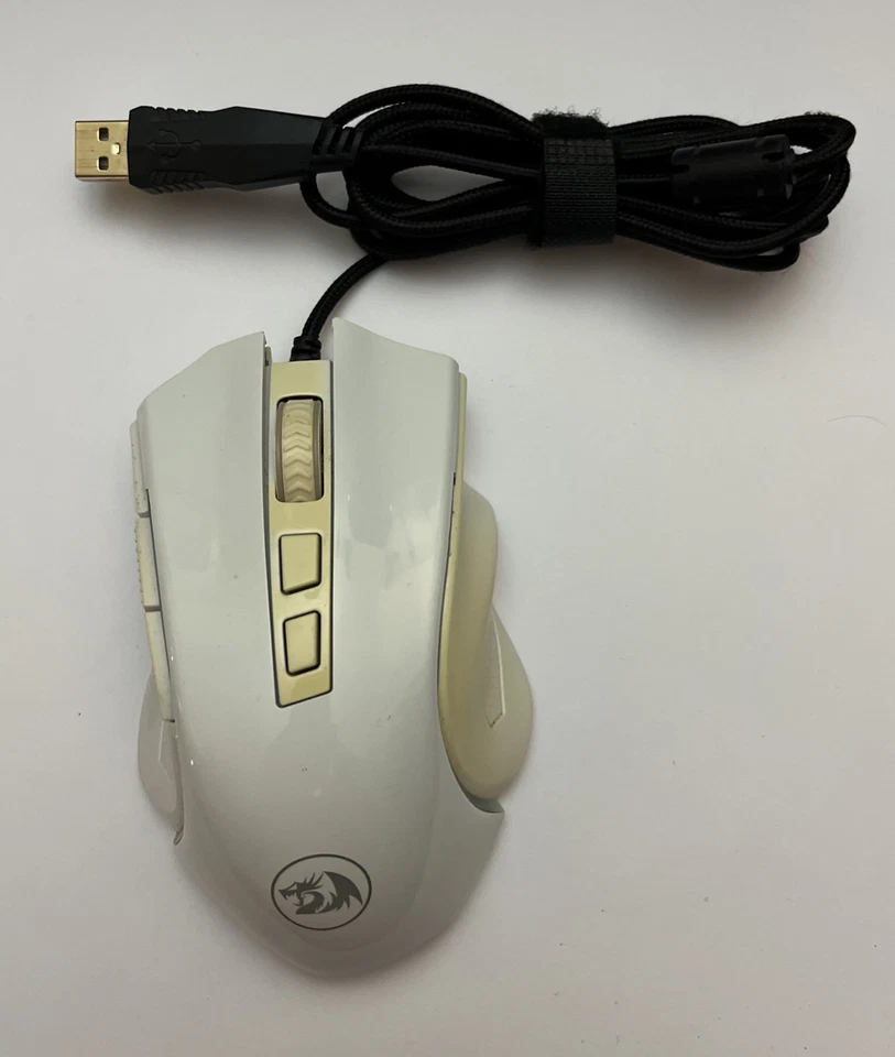 TESTED Redragon Griffin USB Wired Optical Gaming Mouse M602AW RGB 7200 Dpi - Image 1 of 2