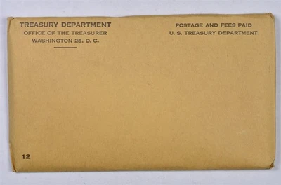 Juego de 10 monedas 1961-P&D como nuevas de Estados Unidos sin circular - sobre sellado Foto 1 de 2