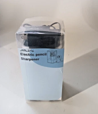 JARLINK Electric Pencil Sharpener Heavy-Duty OP042D Black NEW *SEALED* - Image 1 of 4