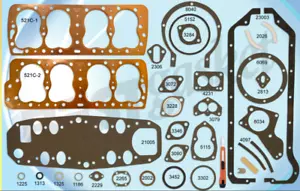 Juego completo de juntas cabeza plana Ford/Mercury. 8BA 239 1949-1953 mejor RS-521-C - Imagen 1 de 1