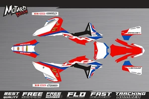 Graphics Kit for Honda CRF 250 R 2022 2023 2024 Decals Stickers by Motard Design - Picture 1 of 3