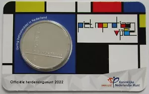 Países Bajos 5 euros 2022 Piet Mondriaan - Imagen 1 de 1