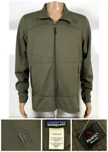 Chaqueta Waffle PATAGONIA MARS R1 Verde Polartec Cremallera Completa Hombres Grande En muy buena condición - Imagen 1 de 16