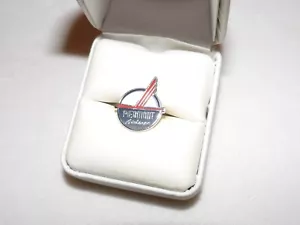 PIN SOLAPA LOGOTIPO ANTIGUO DE LA AEROLÍNEA DE PIAMONT AMERICAN US AIRWAYS REGALO PILOTO ALEGHENY - Imagen 1 de 5
