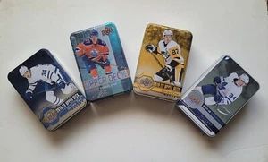 NHL Hockey Mega Value Mystery Tins (55) Cards All Hits Auto/Jersey/Serial #d - Bild 1 von 1