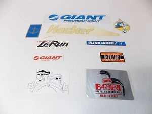 1990'S DECALS STICKER MARK HACKER GIANT LERUN VINTAGE MOUNTAIN BIKE ITALY #53 - Picture 1 of 1