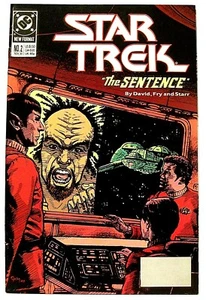 "STAR TREK" Issue # 2 (Nov, 1989, DC Comics) Sci-Fi Comic Book - Picture 1 of 1