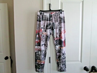 MUJER 1X LEGGINGS ARCO IRIS PARIS PULL ON * SEMANA DE LA MODA Foto 1 de 4