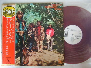 PROMO WEISSES ETIKETT ROT VINYL / CCR CCREEDENCE CLEARWATER REVIVAL GREEN RIVER / WITZ