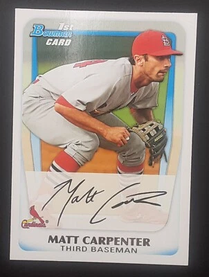 Matt Carpenter 2011 Bowman - Prospects #BP66 Rookie Cardinals - Image 1 of 2