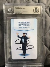 Jorma Kaukonen Signed Autographed Hotel Card BAS Encapsulated Hot Tuna Jefferson