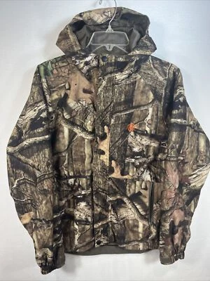 Game Winner Camo Youth Hunting Jacket Size L Full Zip Hooded Outdoors - Image 1 of 4