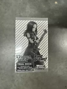 WeiB (Weiss) Schwarz Bang Dream Raise A Suilen English Trial Deck Case Sealed - Picture 1 of 2