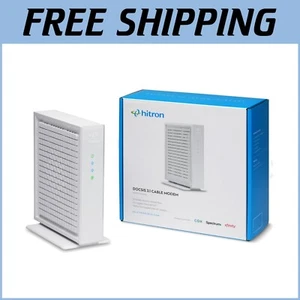 High-Speed 2.5 Gbps DOCSIS 3.1 Modem - Reduce Rental Fees & Enhance Streaming - Picture 1 of 11