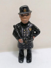 Antique Figure Coinbank Iron Cast Policeman