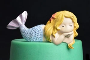 Silicone Mermaid Mould Cake Toppers Fondant Icing Cake Baking Decorating Resin 2 - Picture 1 of 7