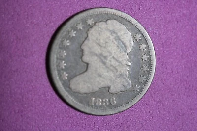 Estate Find 1836 - Capped Bust Dime!!   #K45326 - Image 1 of 2