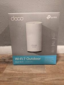 TP-Link Deco BE25-Outdoor BE5000 Dual Band WiFi 7 Outdoor Mesh WiFi +TESTED - Bild 1 von 9