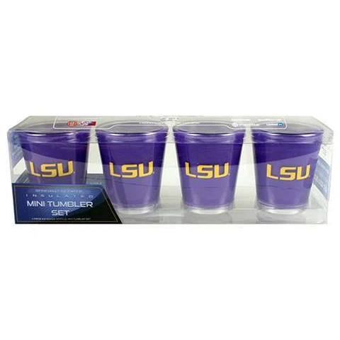 Lsu Tigers Shot Glass - 4 Pack Cover
