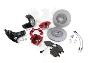 NEW VW Mk4 20th Anniversary 280mm to 312mm Eurospec Front Big Brake Upgrade Kit - Foto 1 di 1