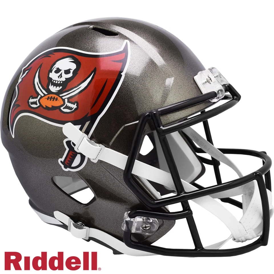 Tampa Bay Buccaneers Helmet Riddell Replica Full Size Speed Style 1997-2013 T/B