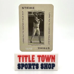 Ken Griffey Jr. 2005 Donruss Throwback Threads #PG-1 Polo Grounds STRIKE /60 - Picture 1 of 2