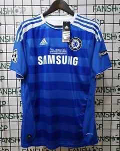 Didier Drogba 11 Chelsea FC 2011/2012 Champions League Final Jersey  - Picture 1 of 11
