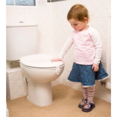 Child Baby Toddler Proof Anti Open Easy Fit Toilet Lock UK SELLER • 5.75£