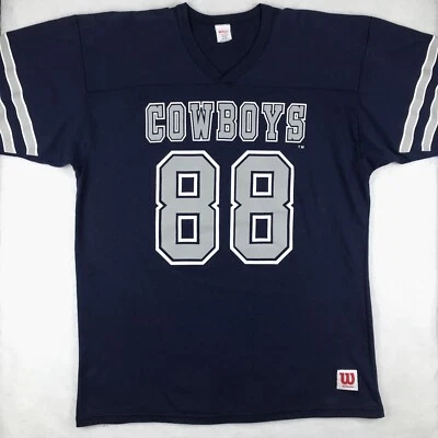 Camiseta de Colección Años 90 DALLAS COWBOYS MICHAEL IRVIN #88 WILSON JERSEY XL Fútbol NFL Foto 1 de 4