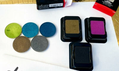 8 x MAKE UP FOR EVER ARTIST SHADOW Single Eyeshadows LOT Color - Image 1 of 3
