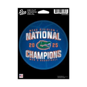 University Of Florida Gators 2025 NCAA Basketball National Champions Sticker - Picture 1 of 1