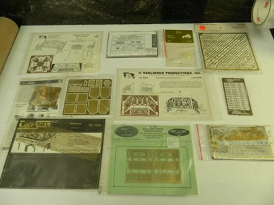 LOTE 1:35: Juegos de fotograbado para tanques, dioramas, Verlinden y otras marcas Foto 1 de 4