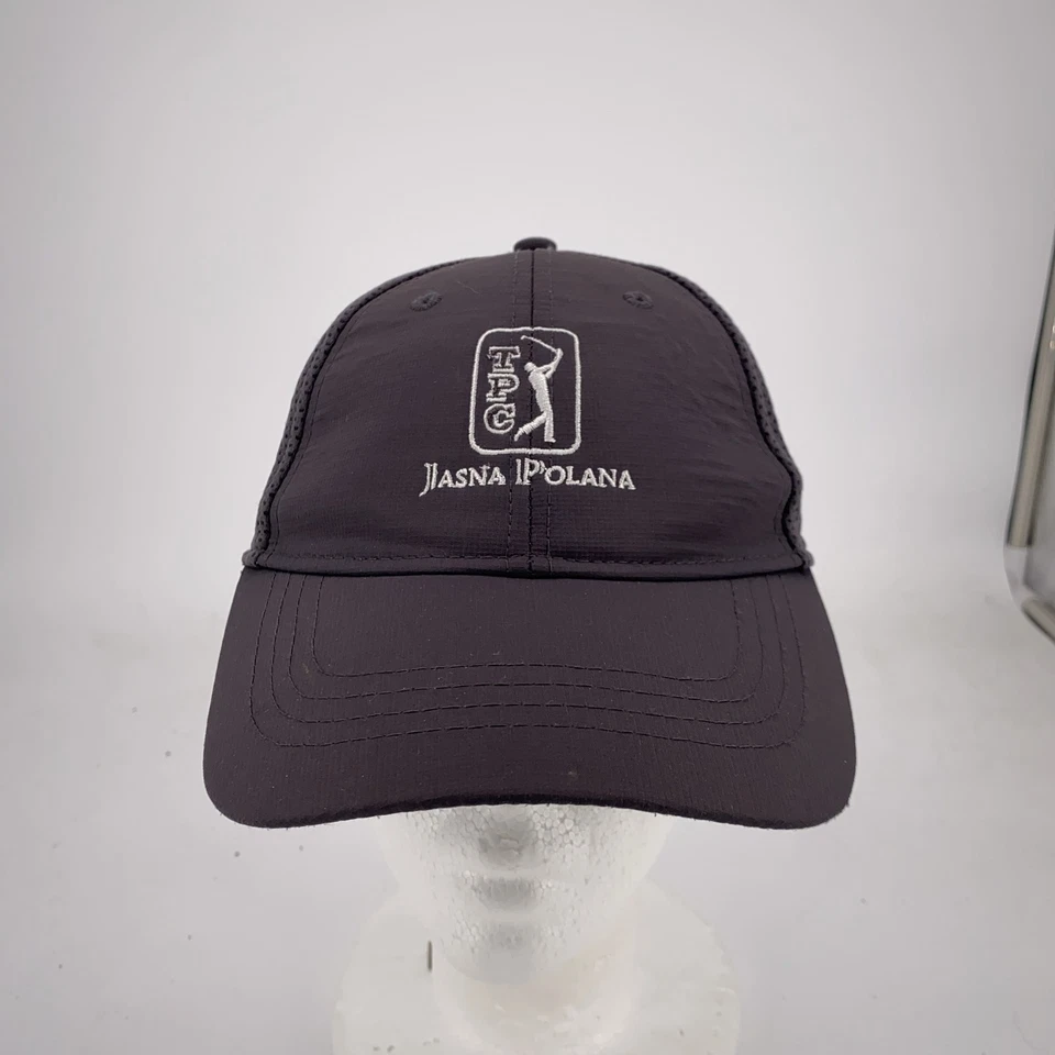 Gorra TPC Jasna Polana Ajustada Talla S/M Negra Campo de Golf Torneo Foto 1 de 4