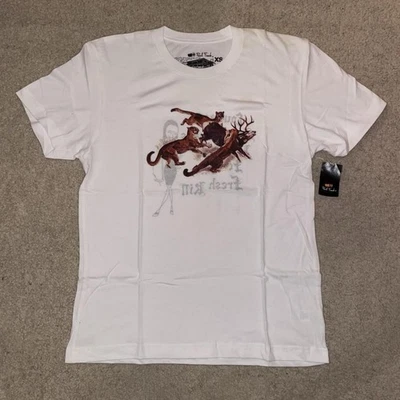 Camiseta De Colección Paul Frank Cougars Gráfica Pequeña Nueva Foto 1 de 4