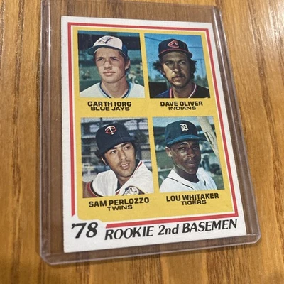 1978 Topps Set Break Lou Whitaker Rookie # 704 Mint Condition - Image 1 of 4