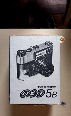 Câmera vintage URSS FED-5V - Imagem 1 de 4