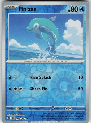 Pokemon Finizen 048/162 SV05: Temporal Forces NM Reverse Holo card - Image 1 of 2