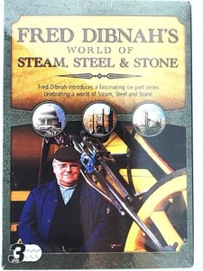 FRED DIBNAH'S WORLD OF STEAM, STEEL & STONE Triple Pack [DVD] Fred, Dibnah, Dibn - Picture 1 of 2