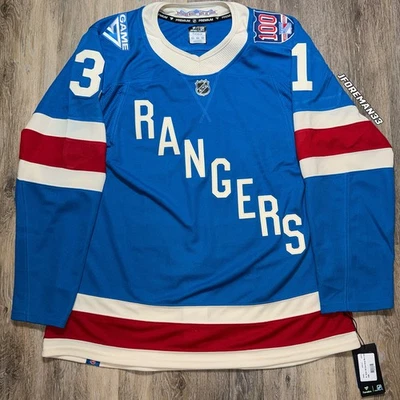 Igor Shesterkin NY Rangers Fanatics Centennial Premium Authentic MSG Jersey - Image 1 of 4